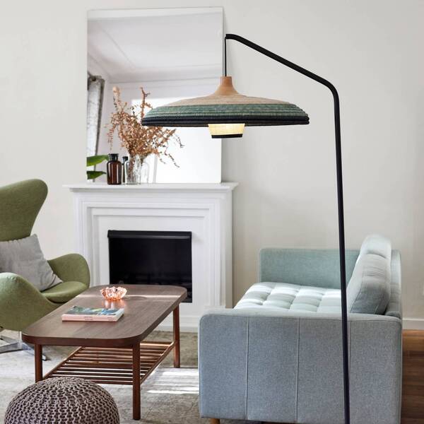  Forestier Forestier Grass Floor Lamp, Blue 