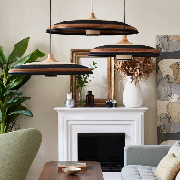  Forestier Forestier Grass Hanging Light M, Brown 