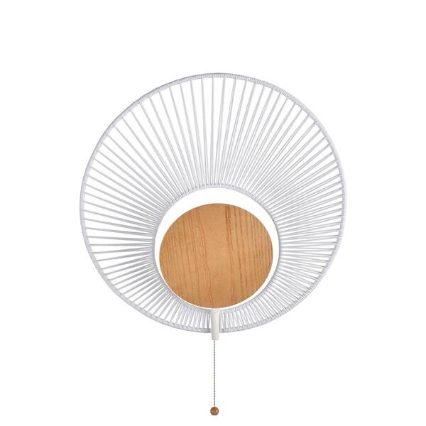  Forestier Forestier Oyster Designer Wall Light, White 