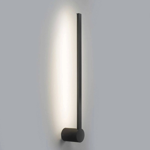  Forlight Forlight Led Bathroom Wall Lamp Passeggio Nova, 60 Cm, Black 