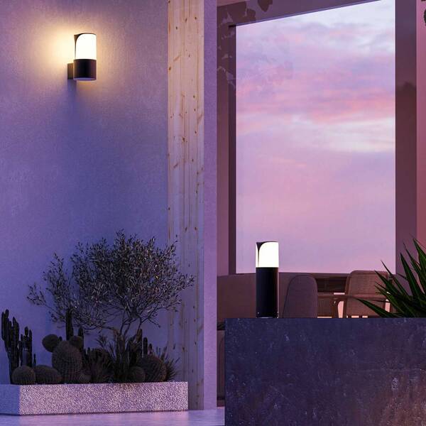  Forlight Forlight Outdoor Wall Lamp Astra, Anthracite, Aluminium, Width 9 Cm 
