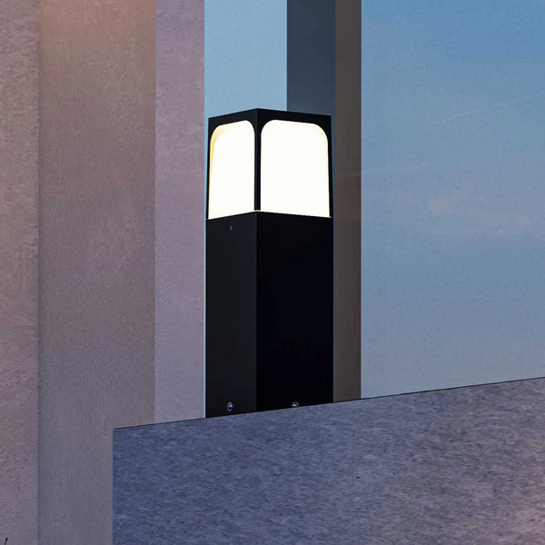  Forlight Forlight Pillar Lamp Veta, Height 30 Cm, Black, Aluminium 
