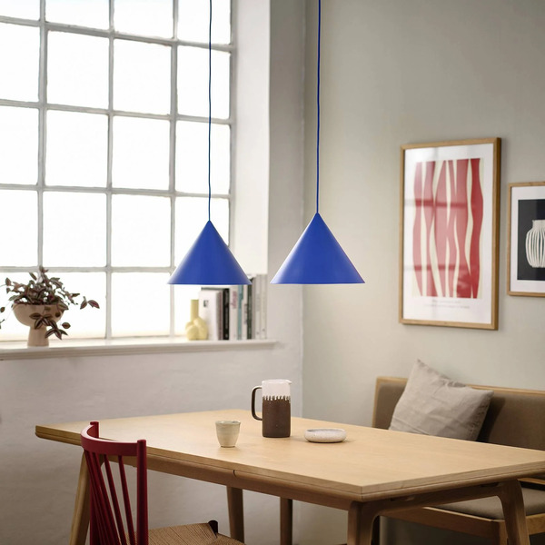  Frandsen Frandsen Benjamin Pendant Light ø 30 Cm Blue Matt 