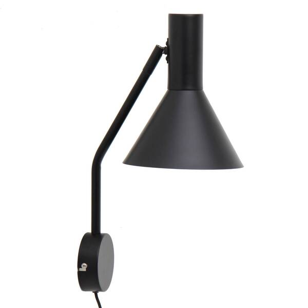  Frandsen Frandsen Lyss Wall Light, Black, Plug, 42 Cm High, E27 