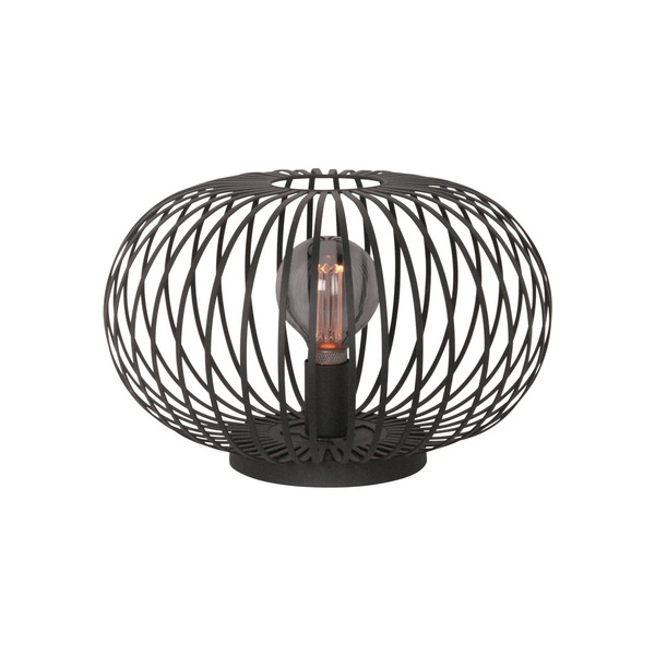  Freelight Freelight Aglio Table Lamp, ø 40 Cm, Black, Metal 