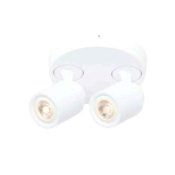  Freelight Freelight Razza Downlight, White, ø 26.5 Cm, 2-bulb, Metal 