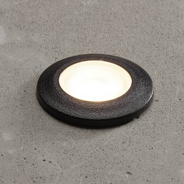  Fumagalli Fumagalli Aldo Round Black/clear 3,000k Led Recessed Light 