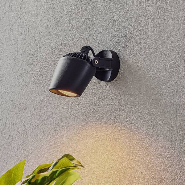  Fumagalli Fumagalli Minitommy-el Spotlight 1-bulb Cct Black/frosted 