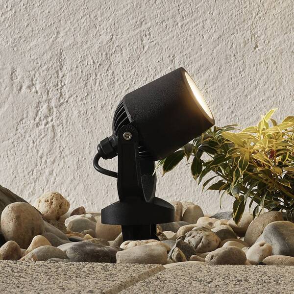  Fumagalli Fumagalli Minitommy Spike Lamp 1-bulb Cct Black/frosted 