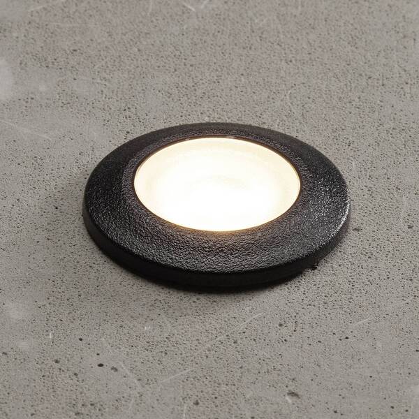  Fumagalli Fumagalli Teresa Recessed Light, Round, Black/frosted, 3,000k 