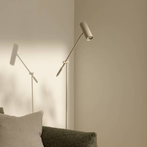  Globen Lighting Globen Lighting Hubble Read Floor Lamp, Beige, Metal 