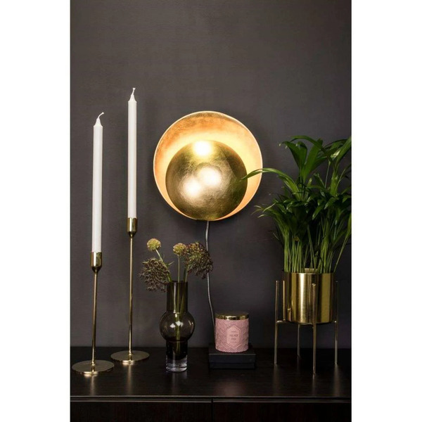  Globen Lighting Globen Lighting Orbit Wall Light, Brass, 30 Cm 