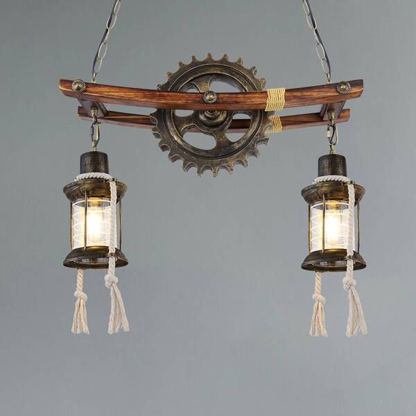  Globo Globo Abella Pendant Light, 2-bulb 