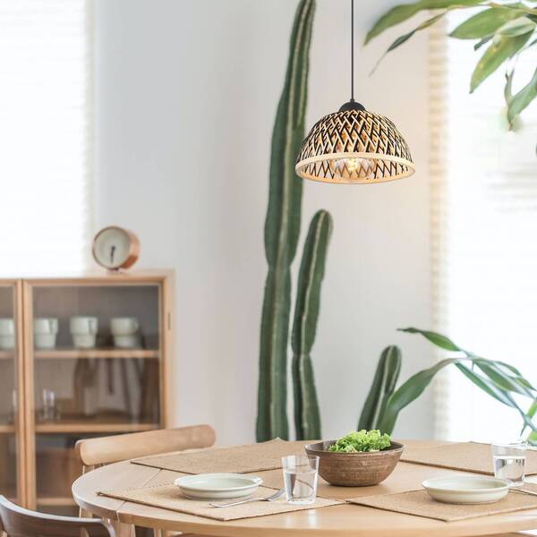  Globo Globo Colly Pendant Light Bamboo Mesh Lampshade, ø 30 cm 