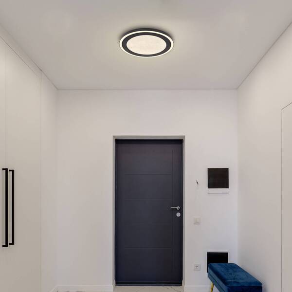  Globo Globo Davies Led Ceiling Lamp With Crystal Effect ø34cm 