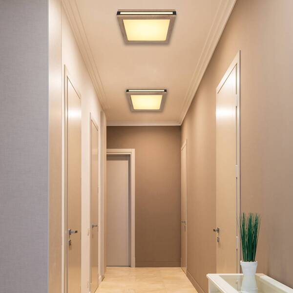  Globo Globo Led Ceiling Light Karla Square 30x30 Cm 