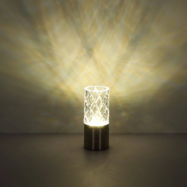  Globo Globo Led Table Lamp Lunki, Brass-coloured, Height 19 Cm, Cct 