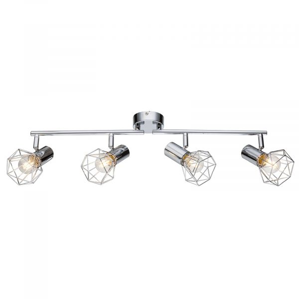  Globo Globo Moving Spotlights - 4-bulb Ceiling Light Daiva 