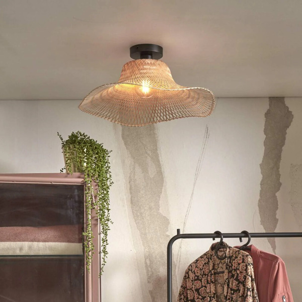  Good & Mojo Good & Mojo Ibiza Ceiling Lamp ø 50cm Nature 