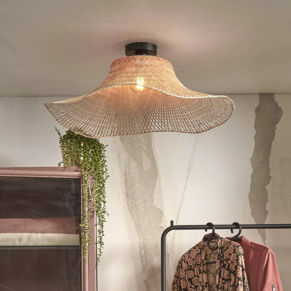  Good & Mojo Good & Mojo Ibiza Ceiling Lamp ø 65cm Nature 