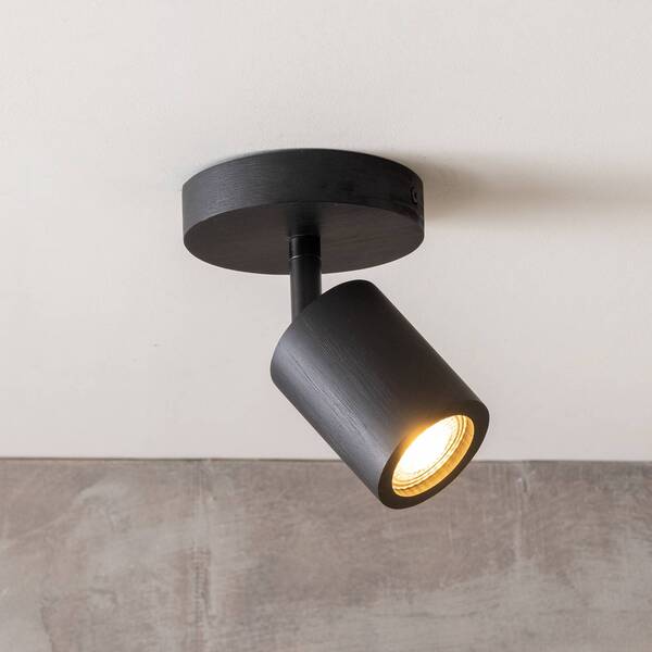  Good & Mojo Good & Mojo Java Ceiling Spotlight, 1-bulb, Black, Bamboo 