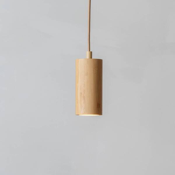  Good & Mojo Good & Mojo Java Pendant Light, Natural, Bamboo, Gu10 