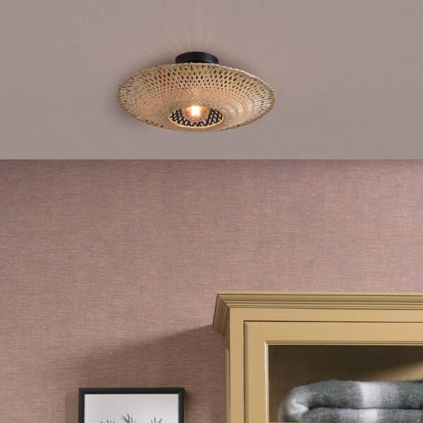 Good & Mojo Good & Mojo Kalimantan Ceiling Light, Natural, ø 44 Cm 