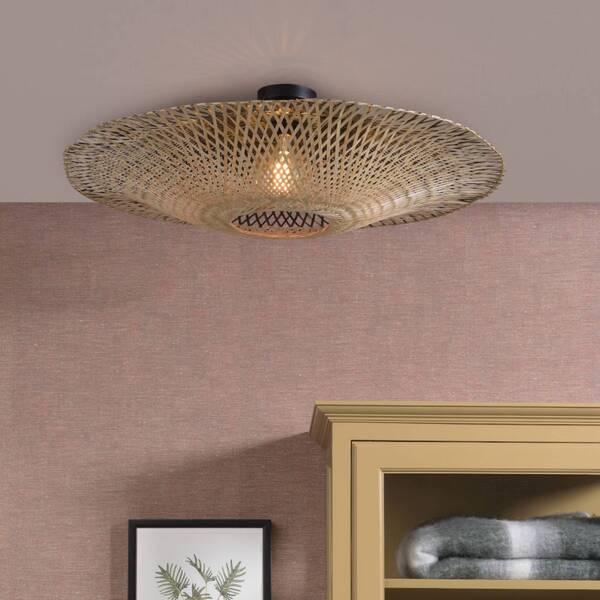  Good & Mojo Good & Mojo Kalimantan Ceiling Light Natural, ø 87cm 