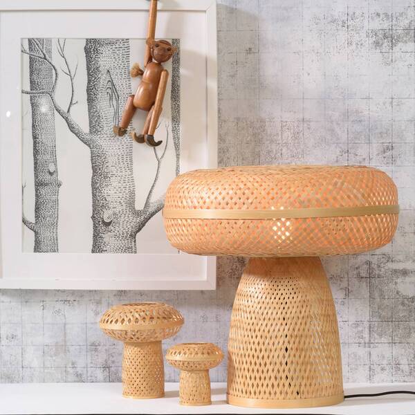  Good & Mojo Good & Mojo Palawan Table Lamp In A Set Of 3 
