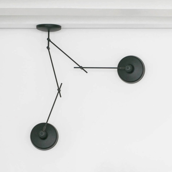  Grupa Grupa Arigato Ceiling Lamp 2-bulb 110cm Black 