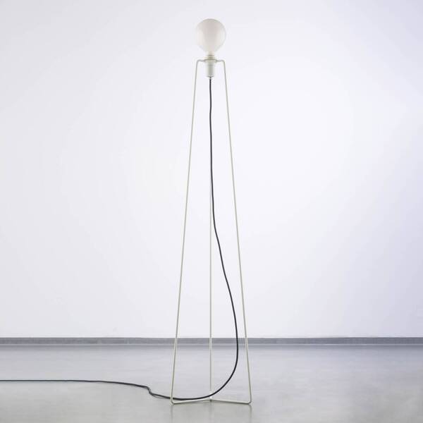  Grupa Grupa Model M3 Led Floor Lamp White, Cable Black 
