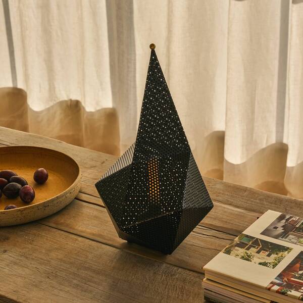  Gubi Gubi Led Battery-powered Table Lamp Bagdad, Black, Height 36 Cm 