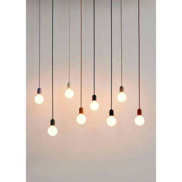  Hay Hay E27 Pendant Lamp Holder Common, Concrete Grey, ø 4.5 Cm 