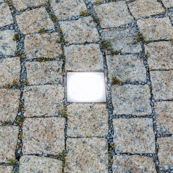  Heitronic Heitronic Led Deck Light Paving Stone Akiaki, 10 Cm, Walkable 