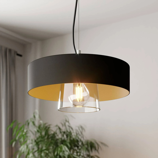  Helam Helam Babilon Hanging Light With Double Lampshade 