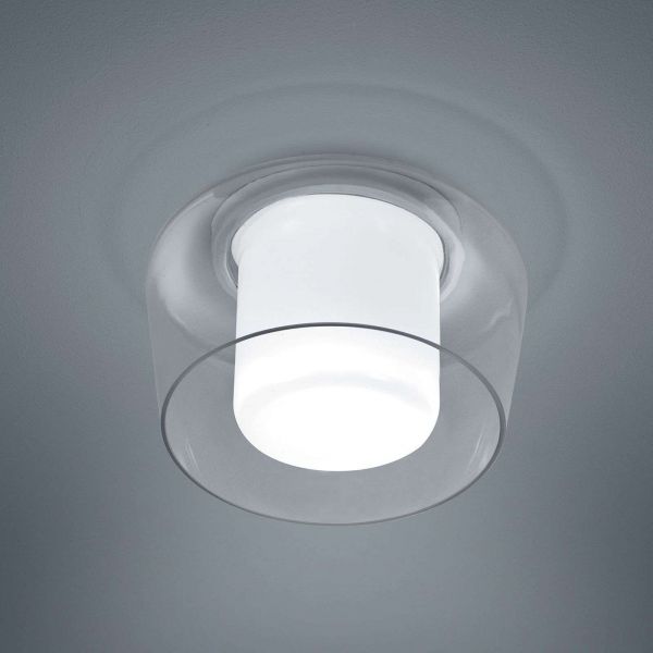  Helestra Helestra Canio Glass Ceiling Light, Clear Outside 