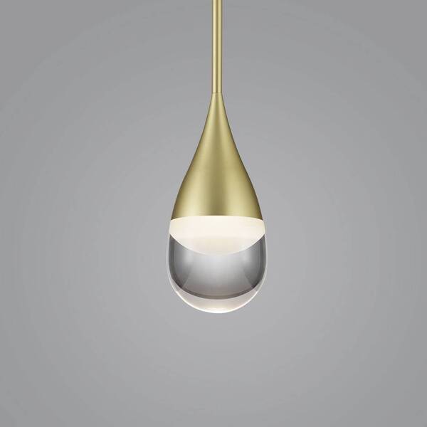  Helestra Helestra Deep Led Hanging Light, Matt Gold 