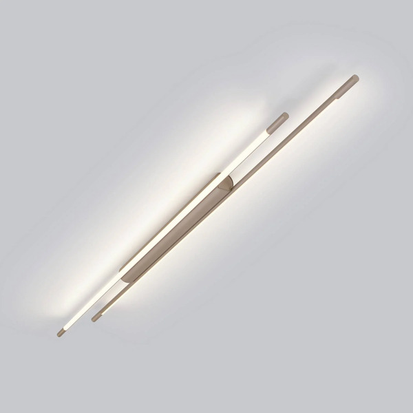  Helestra Helestra Led Ceiling Lamp Leda, Brown, Length 150 Cm, Dimmable 
