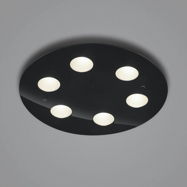  Helestra Helestra Nomi Led Ceiling Light ø 49 cm Dim Black 
