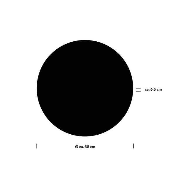  Hell Hell Aaron Led Wall Light, ø 38 Cm, Black, Cct, Remote Control 