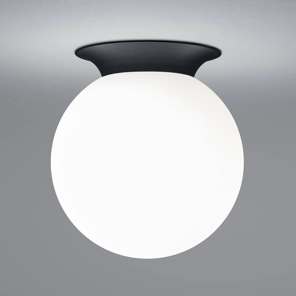  Hell Hell Blob Ceiling Light, Opal Glass Globe Shade, ø 20 Cm 