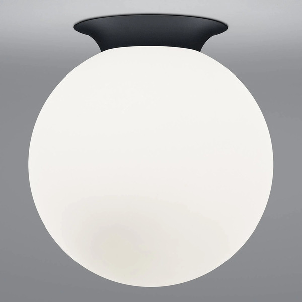  Hell Hell Blob Ceiling Light, Opal Glass Globe Shade, ø 30 Cm 