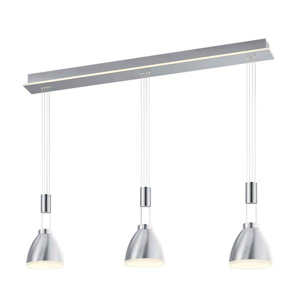  Hell Hell Leni Led Pendant Light, 3-bulb, Matt Nickel 