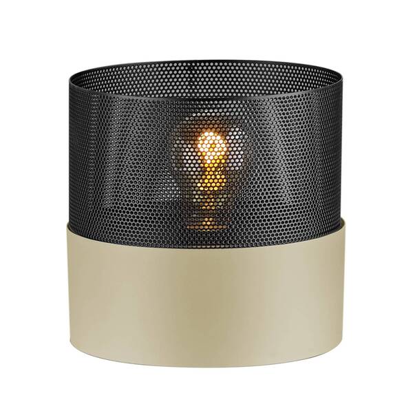  Hell Hell Mesh Led Table Lamp E27 18 cm High, Sand/black 
