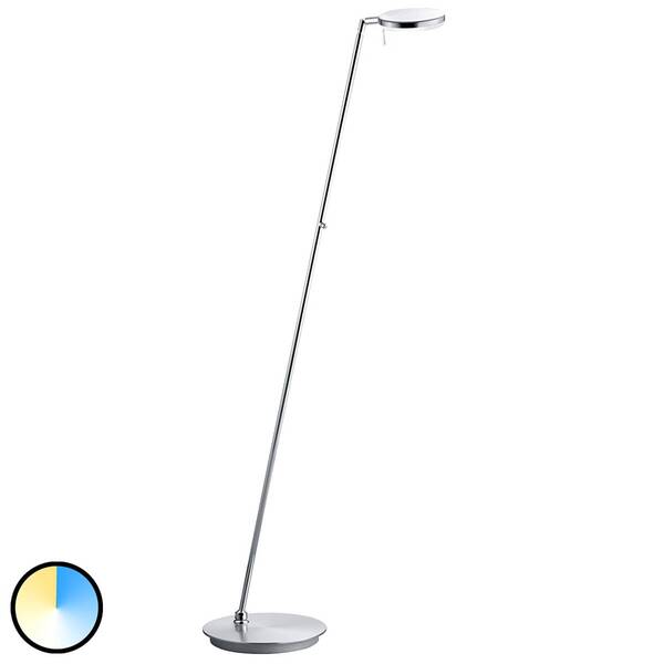  Hell Hell Omega Floor Lamp, Cct Technology, Nickel 