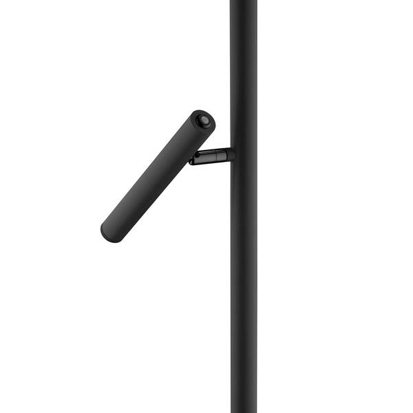  Hell Hell Streak Led Floor Lamp, 2-bulb With A Dimmer, Black 