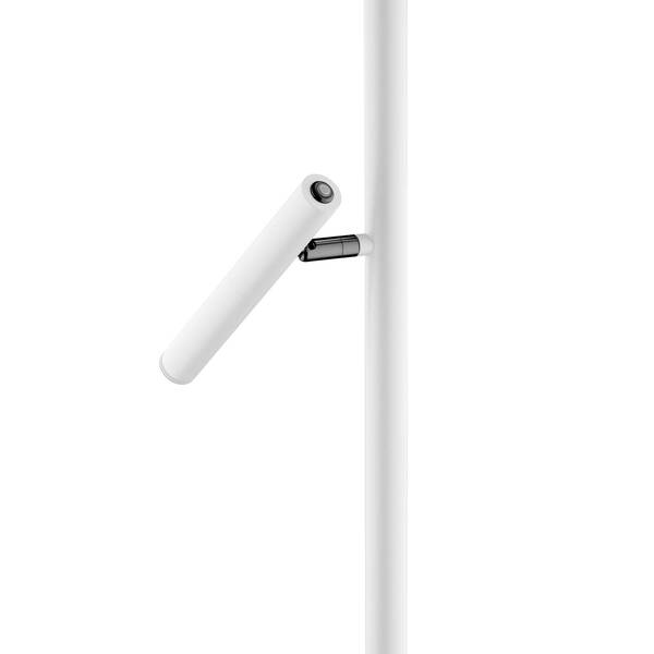  Hell Hell Streak Led Floor Lamp, 2-bulb With A Dimmer, White 