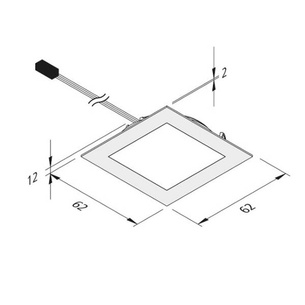  Hera Hera Dynamic Faq 58 Led Furniture Light Steel 3 W Cct 