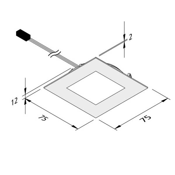  Hera Hera Dynamic Faq 68 Led Furniture Light Steel 3 W Cct 