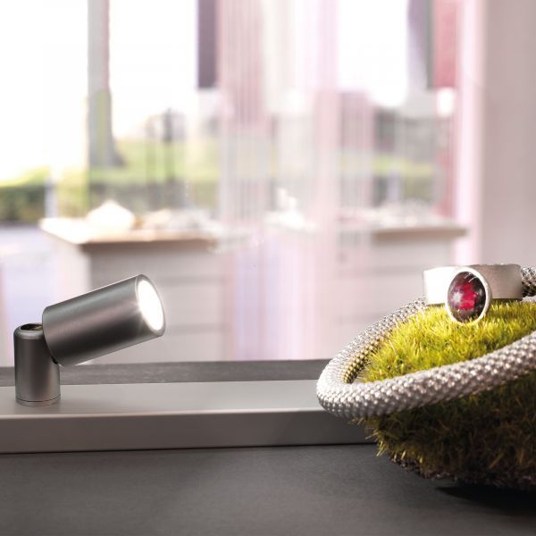  Hera Hera Led Point Spotlight, Anodised Aluminium, 4,000 K 